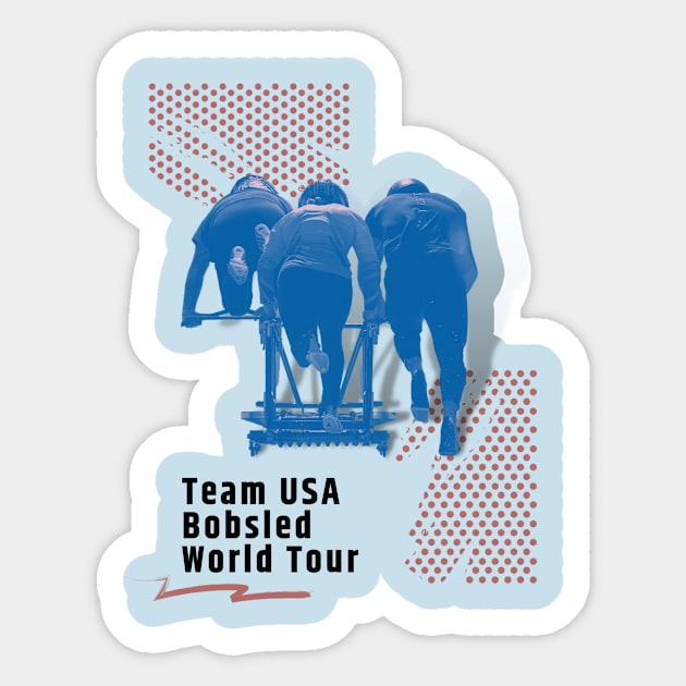 World Cup Citites Sticker by Macys Bobsled Fundraiser 